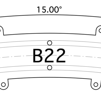B22 Bogen R231 15° G=12