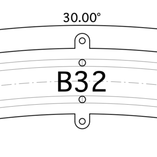 B32 Bogen R231 30° G=12