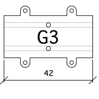 G3 Gerade 42 mm G=12