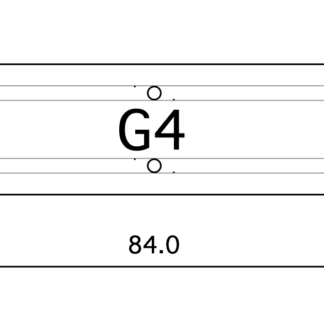 G4 Gerade 84 mm G=12