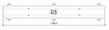 G5 Gerade 168 mm G=12