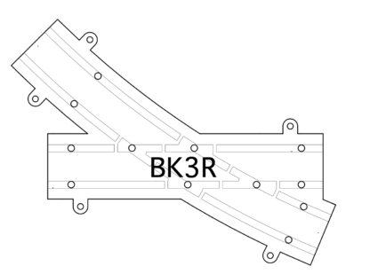 BK3R Bogenkreuzung R273 rechts G=12