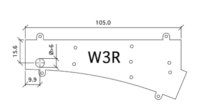 W3R Weiche R273 rechts G=12 – Bild 4