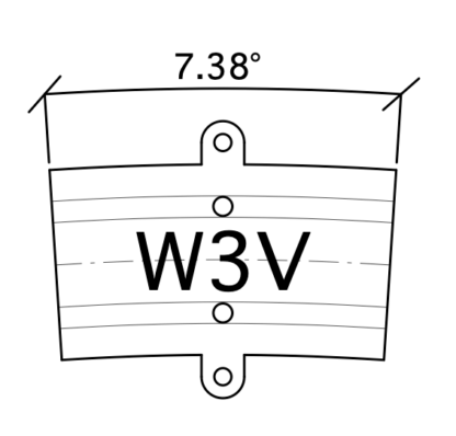W3V Verlängerung R273 7,38° G=12