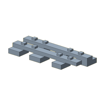 S12 Endschwellen G=16.5, 20 Stk