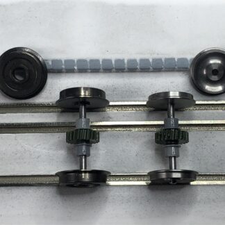 Handelsübliche "NEM" Radsätze vs. P87 Radsätzen auf swedtram Gleisen in H0.