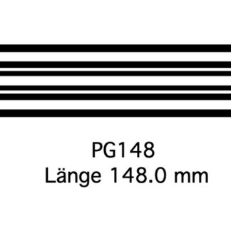Gleise gerade (Profil PG148)