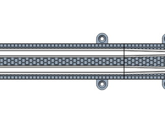 Aufgleisstrecke AGS G=9