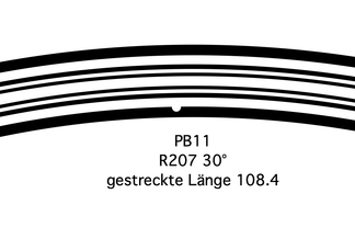 PB11 G=16,5 1 oder 6 Stück