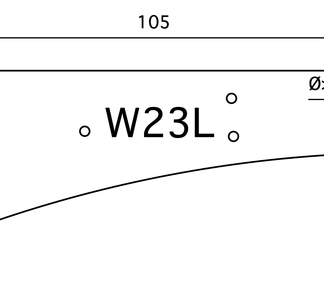 Weiche links R23 G=9