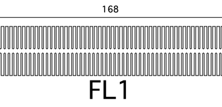 FL1 Flex-Bettung 168 mm G=12