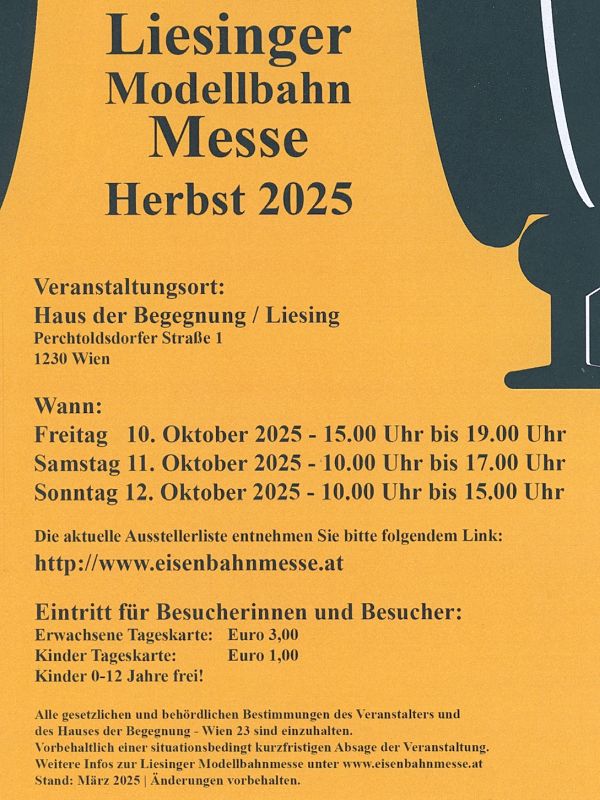 Aktuell: Messe Liesing, Neuerungen und Neuheiten